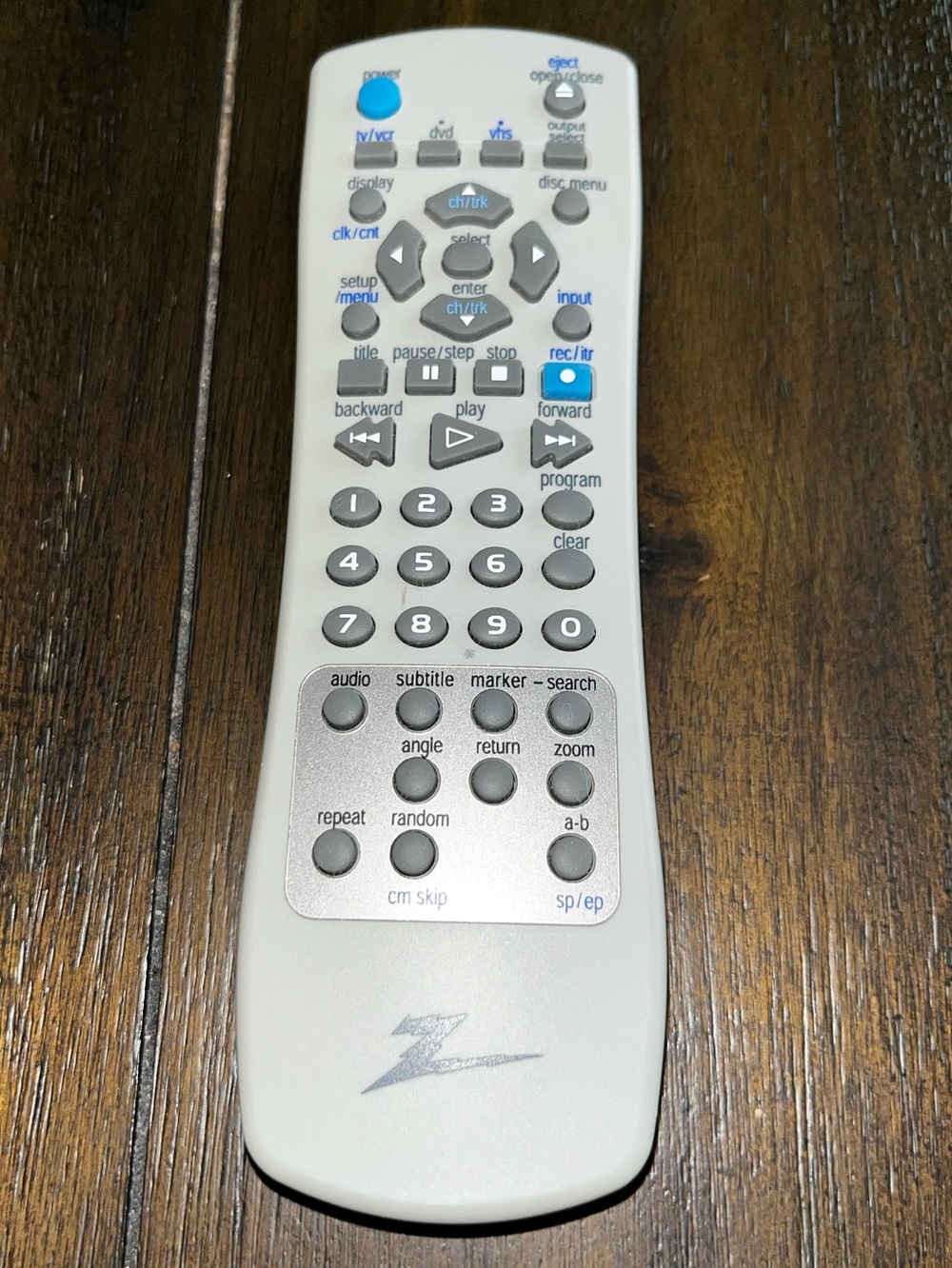ZENITH - Remote Control-  Model-HS3-4 - TV / DVD & VCR Combo Tested Works 100%